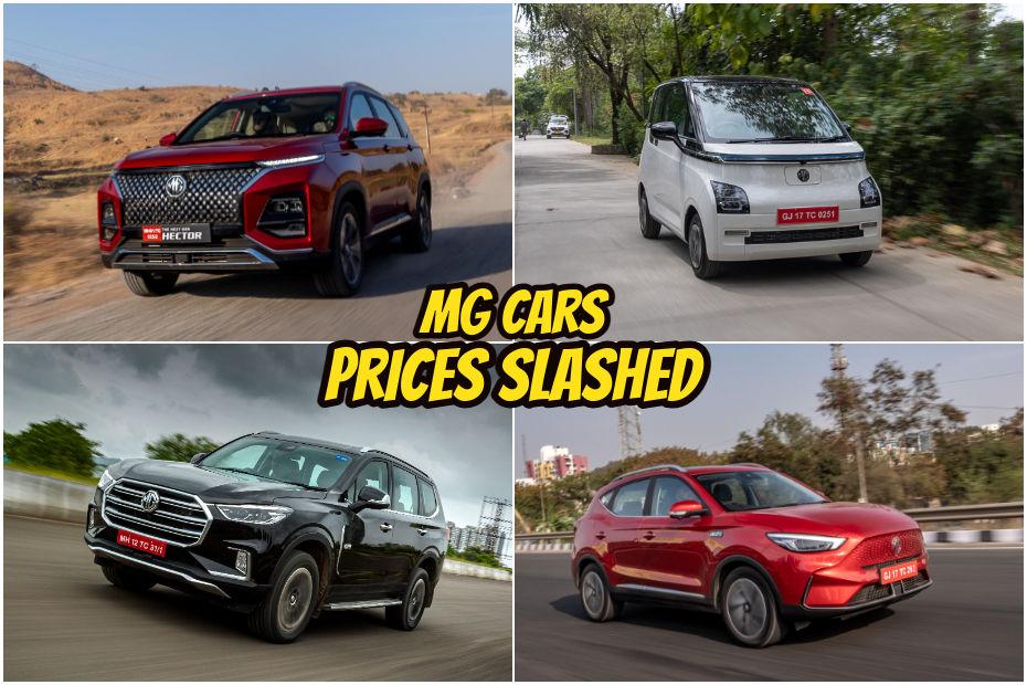 MG Slashes Prices Across The Lineup, Here’s How The New Rates Compare To Their Direct Rivals