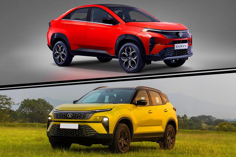 5 Things The Tata Curvv Will Get From The Tata Harrier