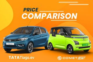 Tata Tiago EV And MG Comet EV Prices Slashed, Here’s How They Compare Now