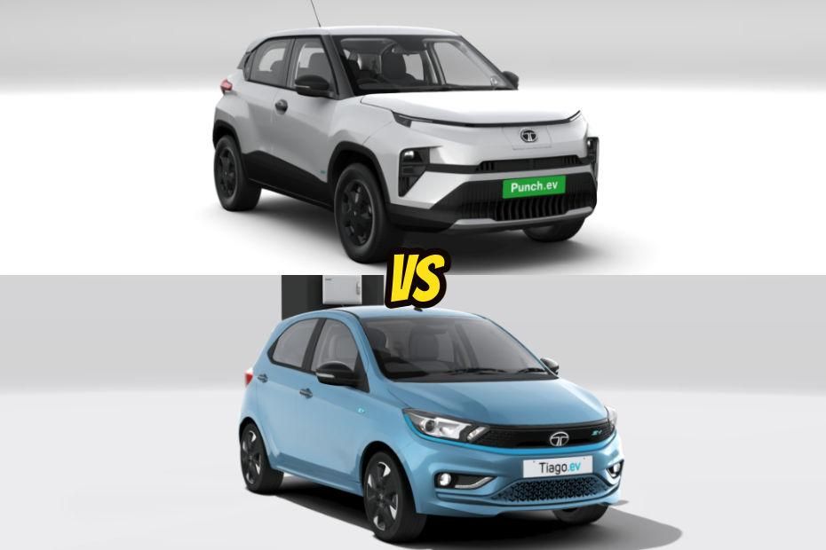 Tata Punch EV Smart Plus vs Tata Tiago EV XZ Plus Tech Lux Long Range: Which EV To Buy?