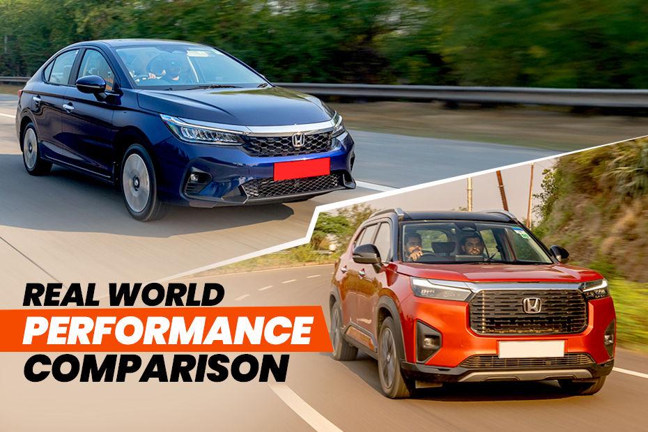 Honda Elevate CVT vs Honda City CVT: Real-world Performance Comparison