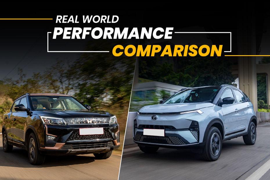 Tata Nexon EV Long Range vs Mahindra XUV400 EV: Real-world Performance Comparison