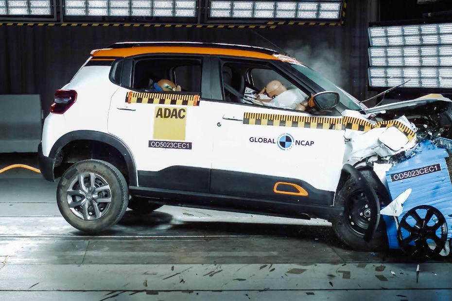 Citroen eC3 Gets Zero Stars In Global NCAP Crash Tests