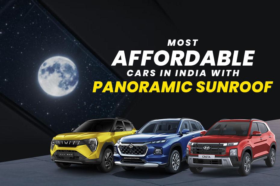 5 Most Affordable Cars With A Panoramic Sunroof In India