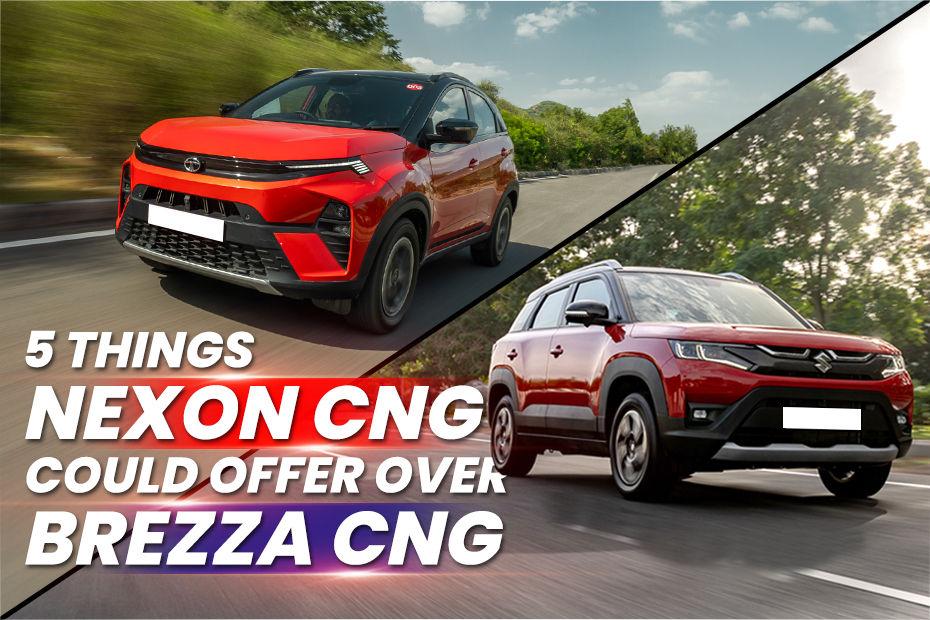 Tata Nexon CNG Could Offer These 5 Things Over The Maruti Brezza CNG