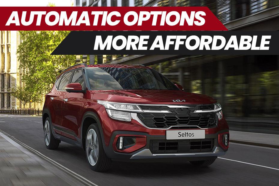 2024 Kia Seltos Launched With More Affordable Automatic Transmission Variants