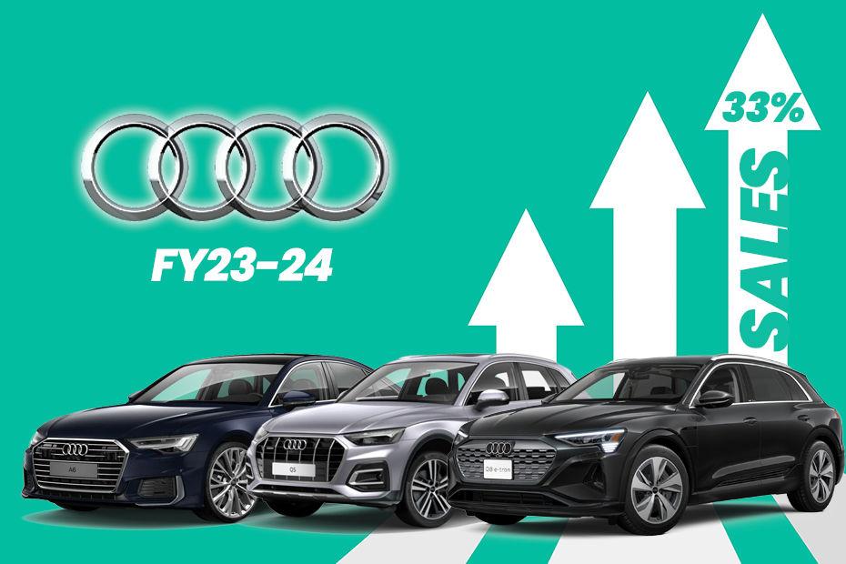 Audi India Sells Over 7,000 Units, Registers 33 Percent Annual Growth In FY 2023-24