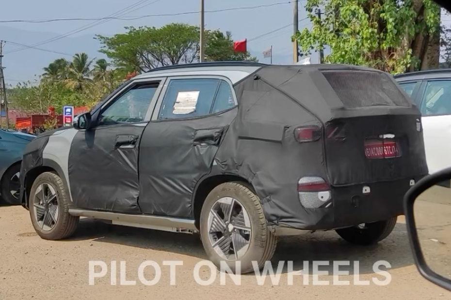 Hyundai Creta EV Cabin Spied In Detail, Gets A New Steering And Drive Selector
