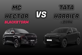 MG Hector Blackstorm Vs Tata Harrier Dark Edition: Design Comparison
