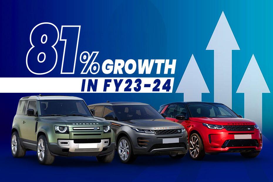 Jaguar Land Rover Had Its Best Sales Numbers Of The Last 5 Years In India In FY23-24
