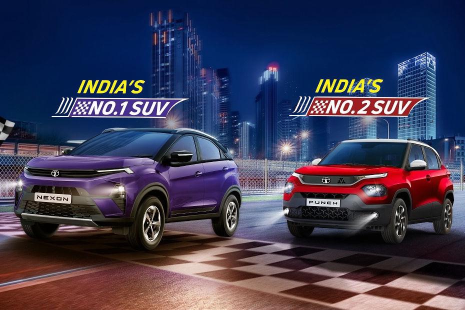 Tata Nexon And Punch Were The Best-selling SUVs In India In FY23-24