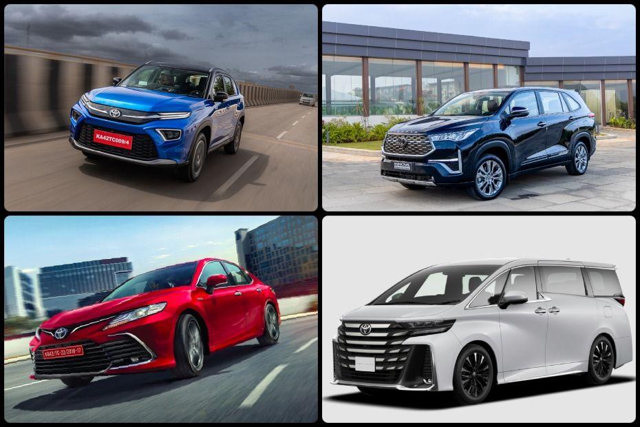 Toyota India Hybrid Lineup Waiting Period For May 2024: Hyryder, Hycross, Camry And Vellfire
