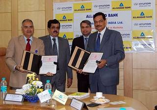 Hyundai signs MoU with Allahabad Bank