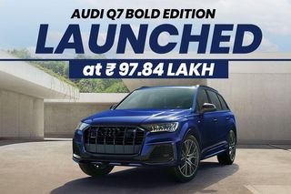 Audi Q7 Bold Edition Launched At Rs 97.84 Lakh