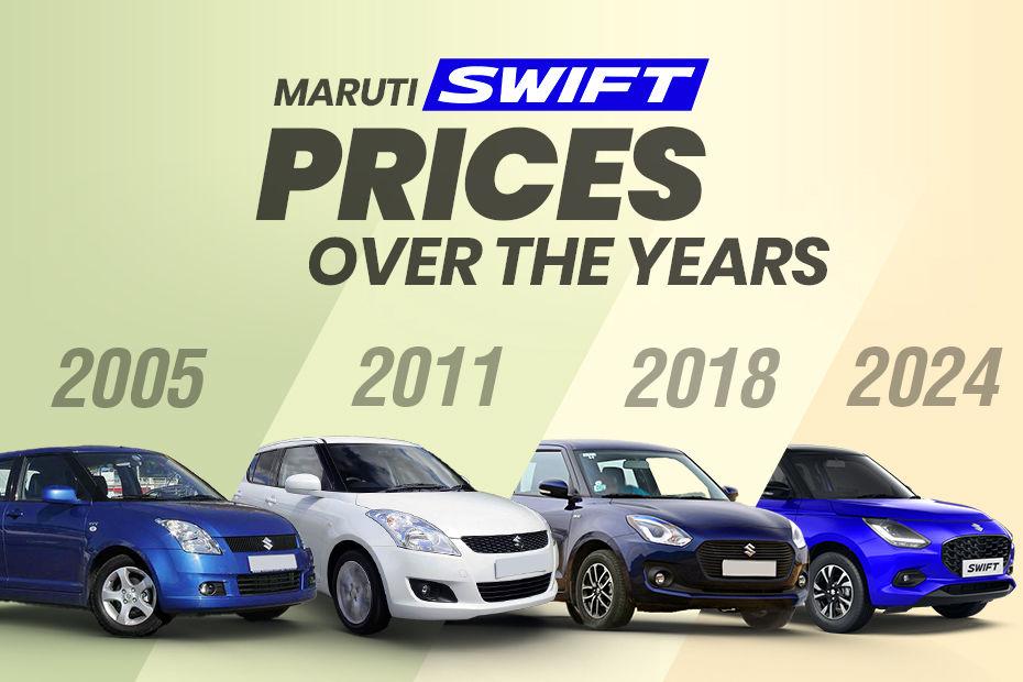 Watch: Here’s How The Prices Of The Maruti Swift Have Gone Up Over The Years Since 2005