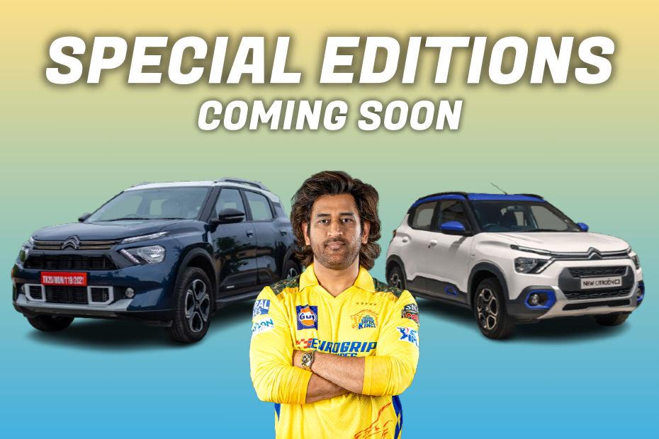 MS Dhoni-inspired Citroen C3 And C3 Aircross Special Editions Coming Soon