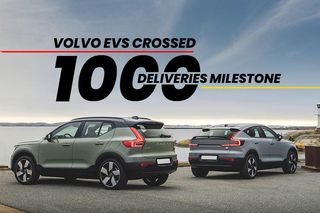 భారతదేశంలో 1,000 ఎలక్ట్రిక్ వాహనాల విక్రయ మైలురాయిని చేరుకున్న Volvo 