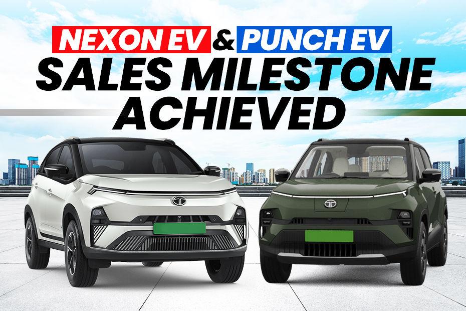 Tata Punch EV Crosses 10,000 Sales In 5 Months, Nexon EV Surpasses 68,000 Units Since 2020