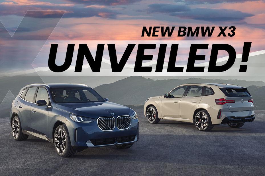 New BMW X3 Unveiled Globally With A New Plug-In Hybrid Powertrain