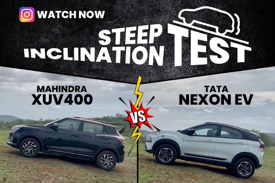 Watch: Mahindra XUV400 vs Tata Nexon EV: Which EV Performs Better In An Incline Test?