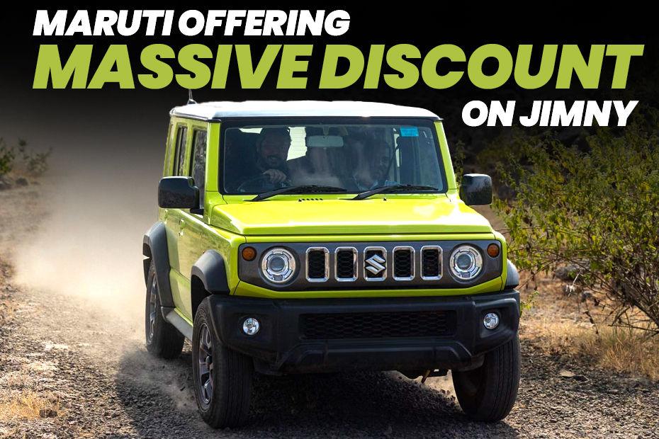Save Up To Rs 1.5 Lakh On The Maruti Jimny This June