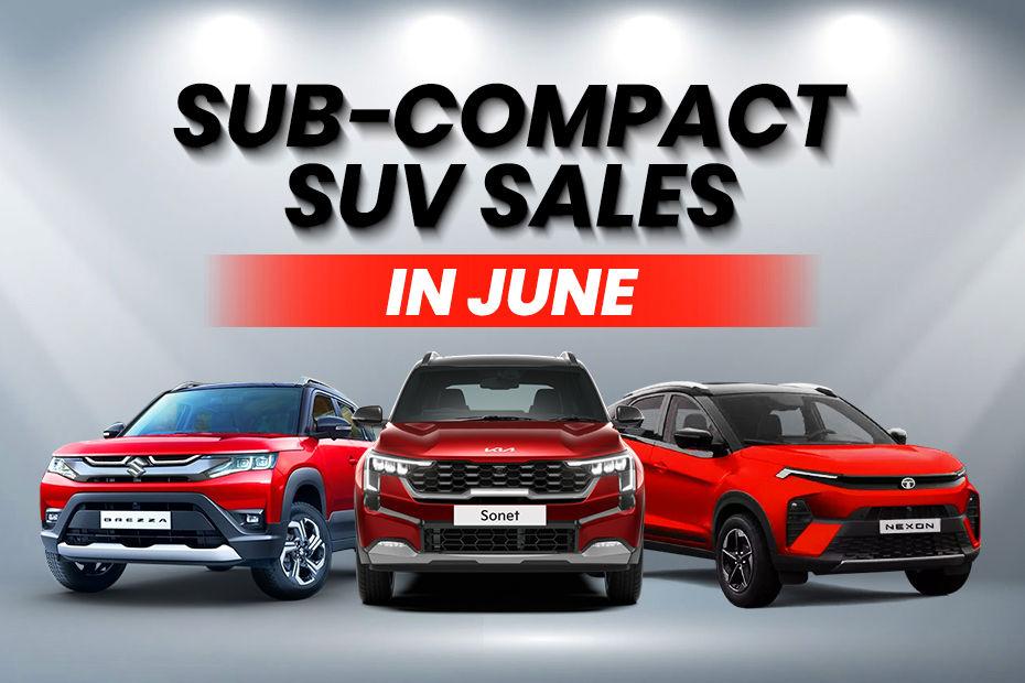 Maruti Brezza And Tata Nexon Were The Most Sought-after Subcompact SUVs In June 2024 Sales