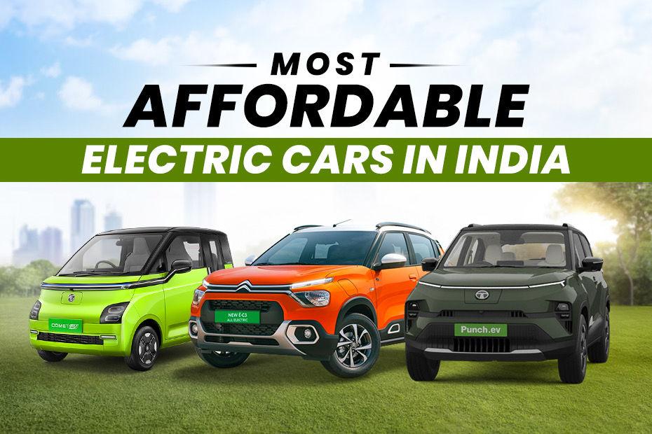 Here Are The 7 Most Affordable Electric Cars In India
