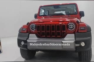 Mahindra Thar 5-door Images Leaked Online Ahead Of August 15 Debut