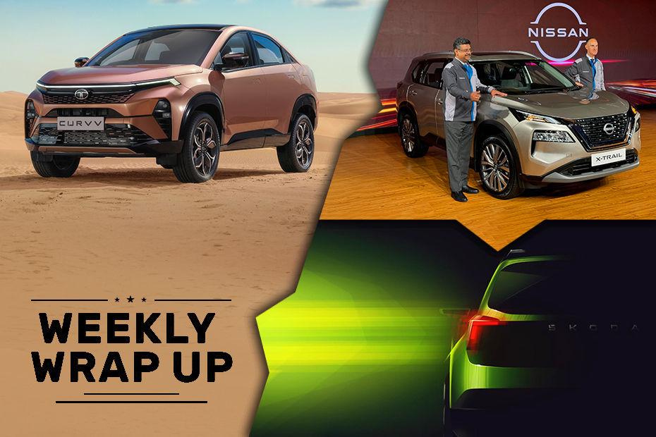 Car News That Mattered This Week (July 15-19): Tata Curvv And Curvv EV Exterior Unveiled, 2024 Nissan X-Trail Revealed, 2024 Hyundai Exter CNG Launched, Mahindra Thar 5-door Debut Date Out, And More
