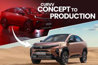 Tata Curvv And Curvv EV Exterior Design Evolution From Concepts To Their Production-spec Avatars