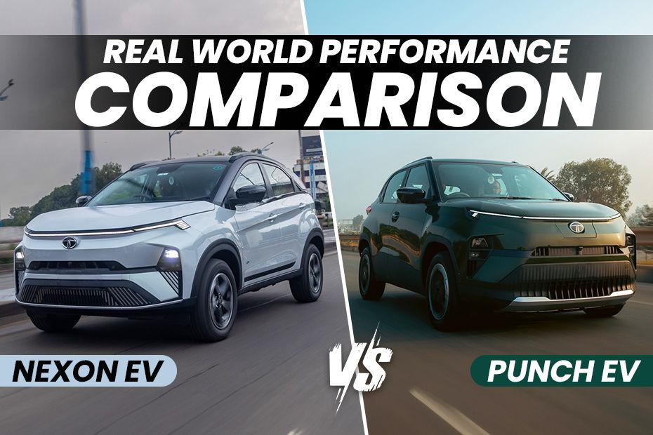 Tata Nexon EV Long Range vs Tata Punch EV Long Range: Real World Performance Test Tata Nexon EV Long Range vs Tata Punch EV Long Range: Real World Performance Test