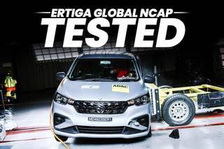 இந்தியாவில் தயாரிக்கப்பட்ட Maruti Suzuki Ertiga குளோப�ல் NCAP கிராஷ் டெஸ்ட்களில் 1-ஸ்டார் என்ற மோசமான பாதுகாப்பு மதிப்பீட்டைப் பெற்றுள்ளது