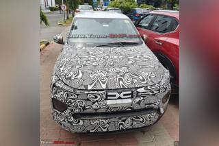 Renault Kwid EV (Dacia Spring EV) Spied Testing In India For The First Time