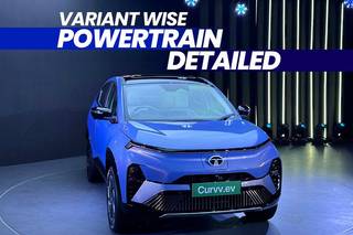 Tata Curvv EV వేరియంట్ వారీ పవర్‌ట్రెయిన్ ఎంపికల వివరాలు