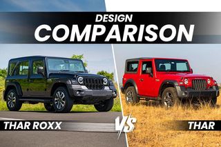 5 Door Mahindra Thar Roxx vs Mahindra Thar: Exterior And Interior Design Comparison 5 Door Mahindra Thar Roxx vs Mahindra Thar: Exterior And Interior Design Comparison