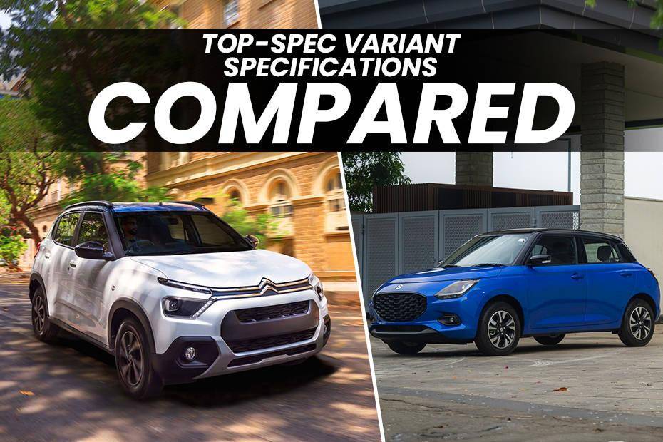 New Citroen C3 Shine vs Maruti Swift ZXi Plus: Which Hatchback Top-end Variant To Buy?