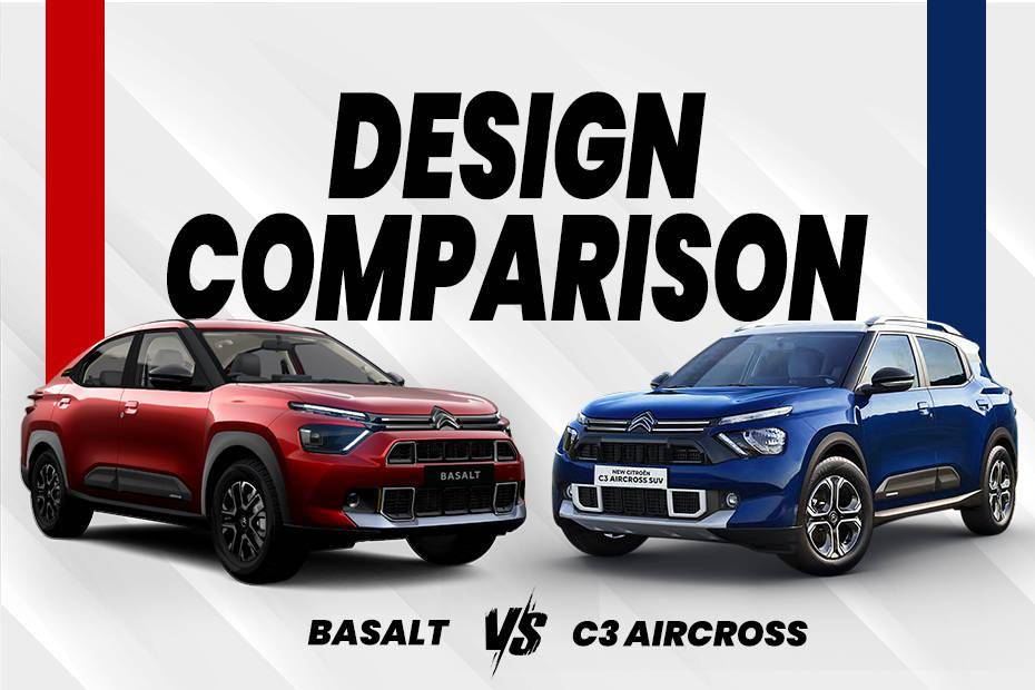 Citroen Basalt vs Citroen C3 Aircross: Exterior And Interior Design Comparison