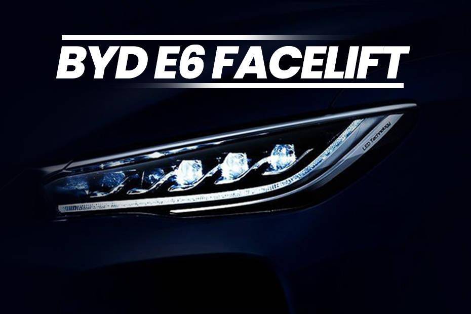 BYD e6 Facelift Teased In India, Launch Expected Soon