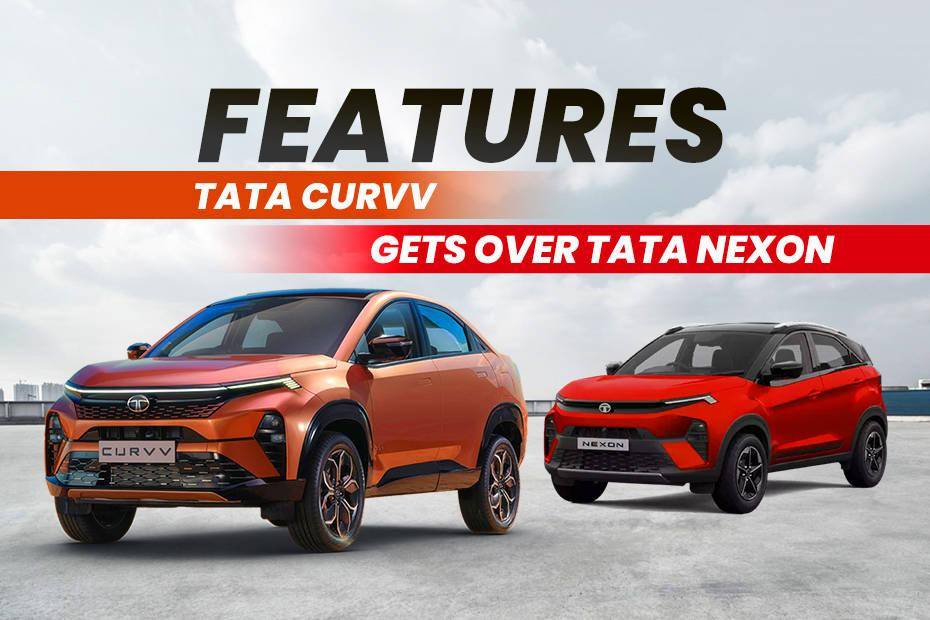 Here Are The Top 10 Features That the Tata Curvv Offers Over the Tata Nexon