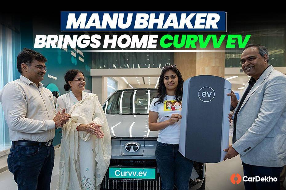 Manu Bhaker Becomes The Second Indian Olympian To Get A Tata Curvv EV Home