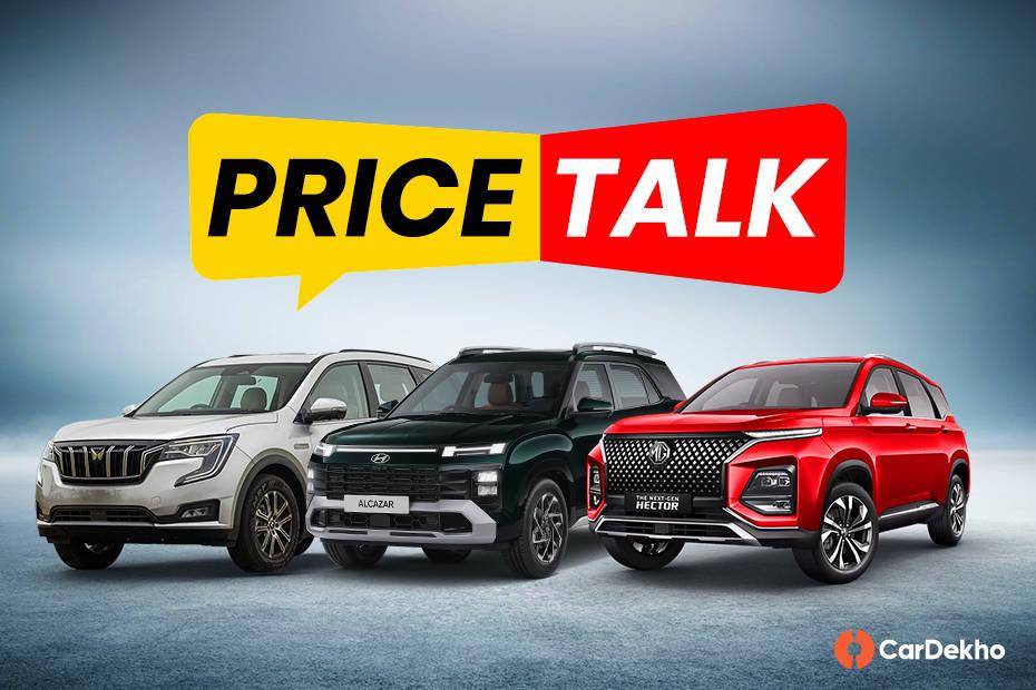 2024 Hyundai Alcazar Petrol vs Rivals: Price Comparison