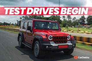 Mahindra Thar Roxx Test Drives Begin, Bookings And Deliveries To Commence Soon