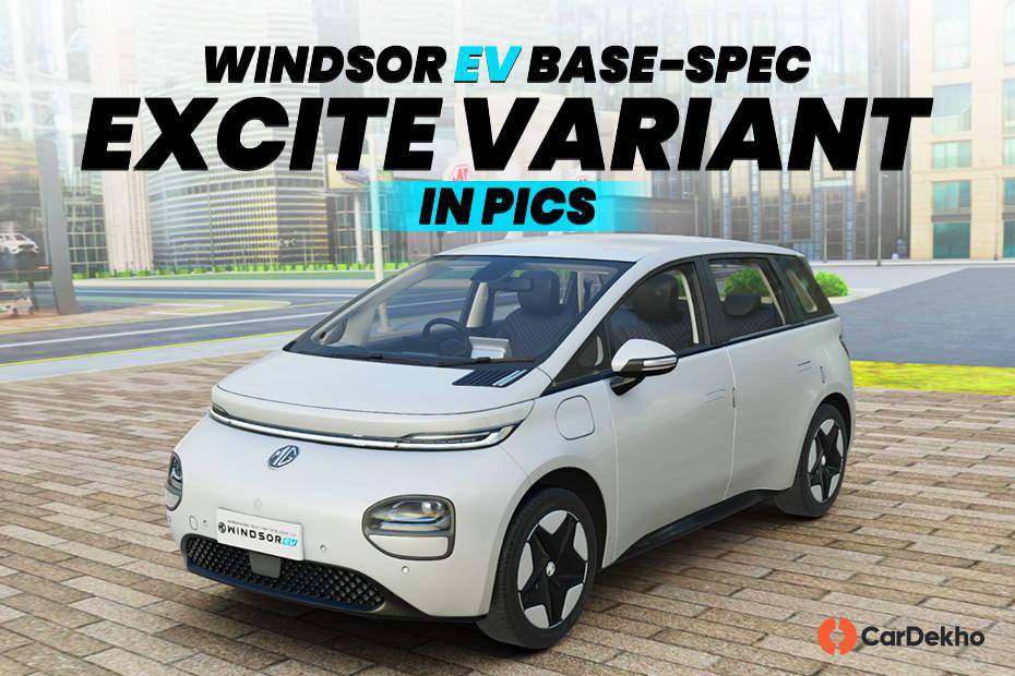 Take A Look At MG Windsor EV’s Base-spec Excite Variant In These 7 Images