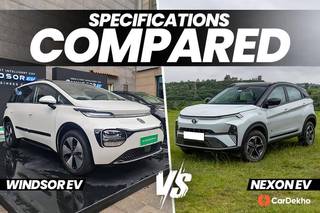 MG Windsor EV vs Tata Nexon EV: స్పెసిఫికేషన్స్ పోలిక