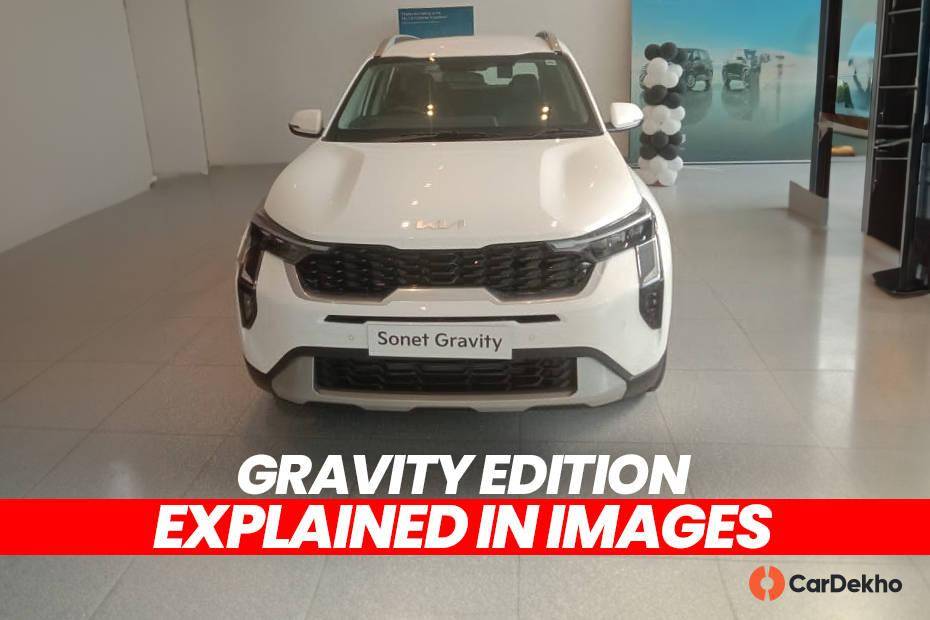 Kia Sonet Gravity எடிஷன் விவரங்களை 8 படங்க�ளில் பார்க்கலாம்