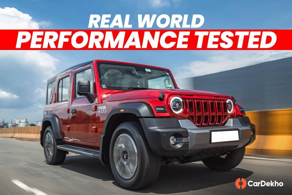 Here’s How The Mahindra Thar Roxx’s RWD Diesel Automatic Performs In Real Life