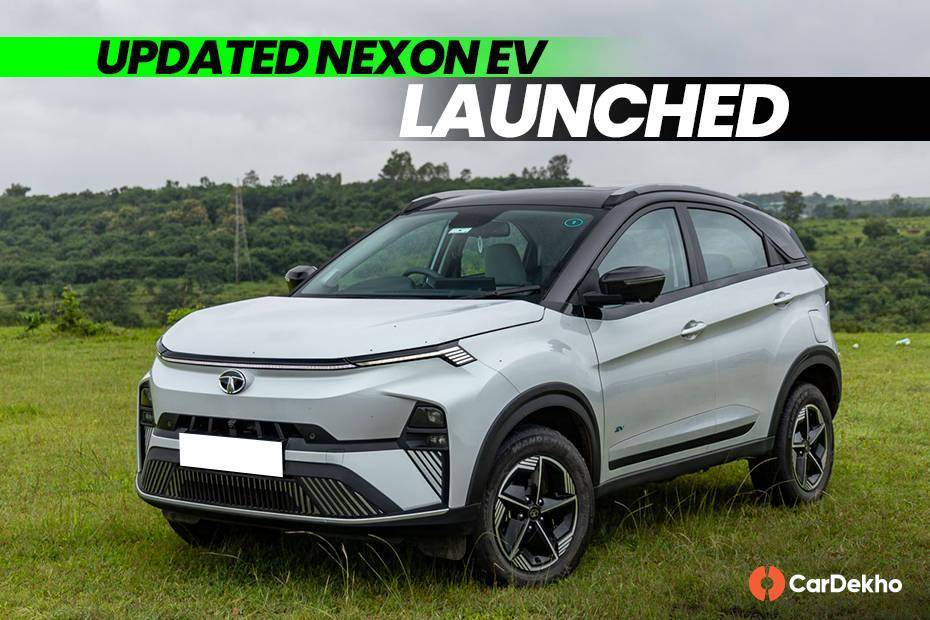 புதிய வசதிகளு�டன் அப்டேட் செய்யப்பட்டுள்ள Tata Nexon EV கார்