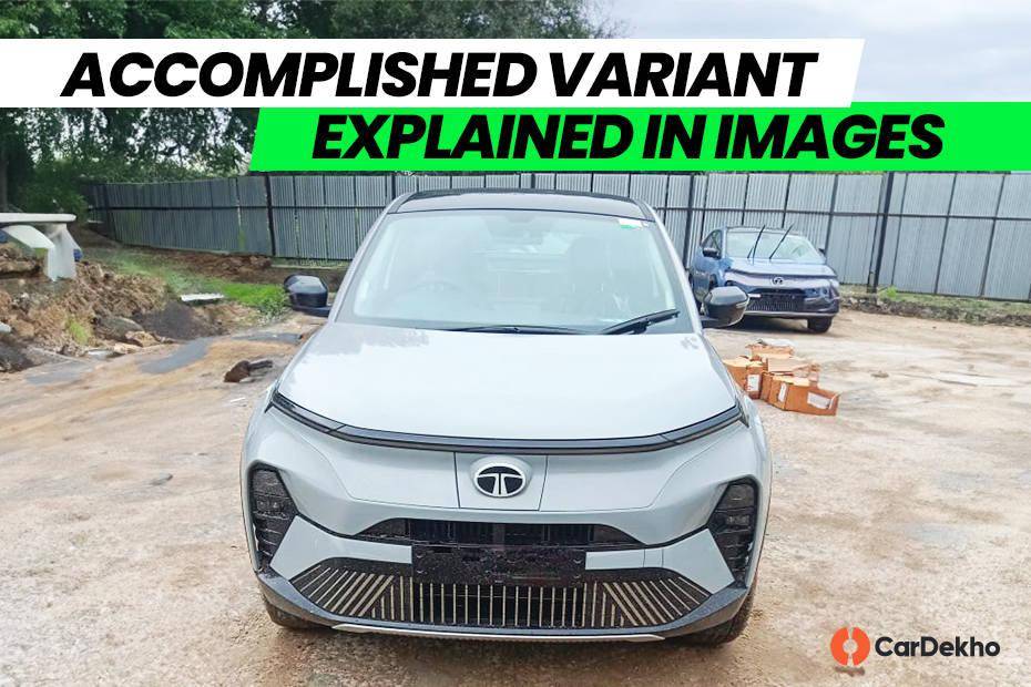 Check Out The Tata Curvv EV Accomplished Variant In 7 Real-life Images