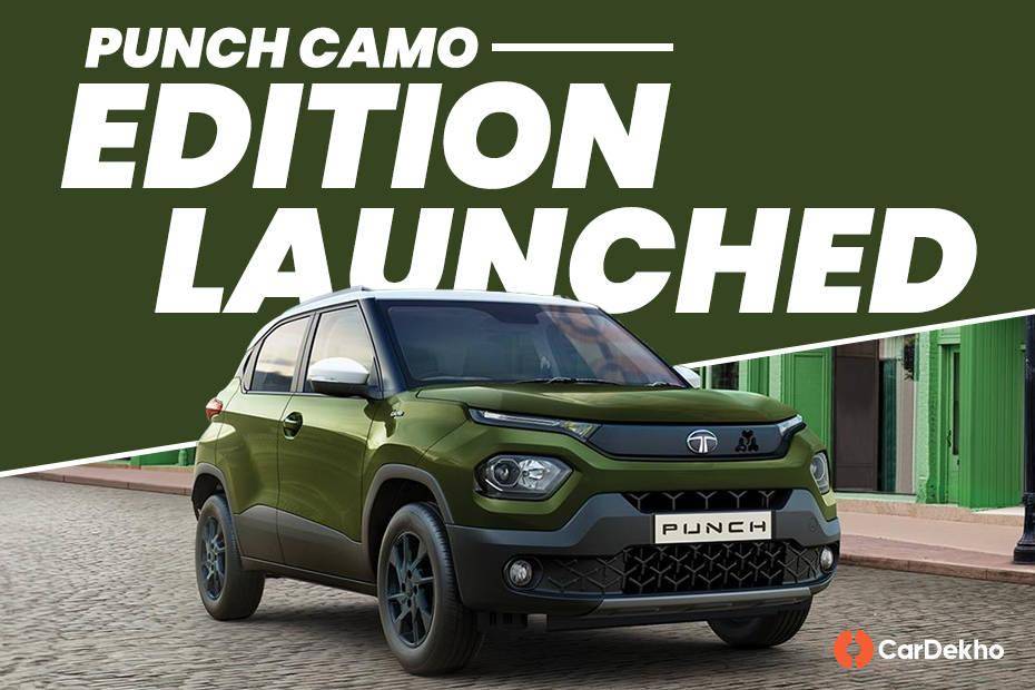 Tata Punch Camo Edition Launched, Prices Start From Rs 8.45 Lakh