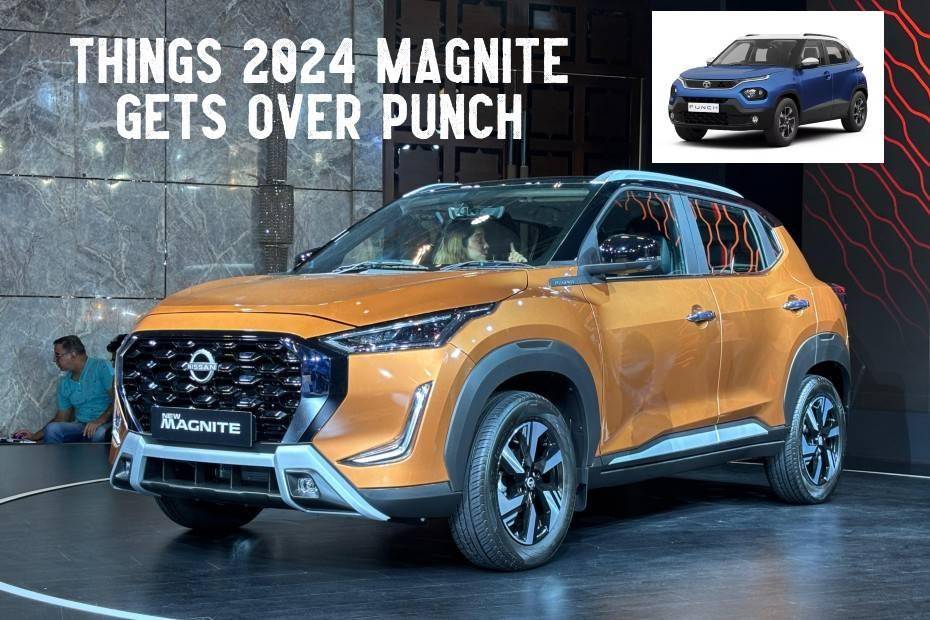 Nissan Magnite Facelift Offers These 5 Features Over The Tata Punch